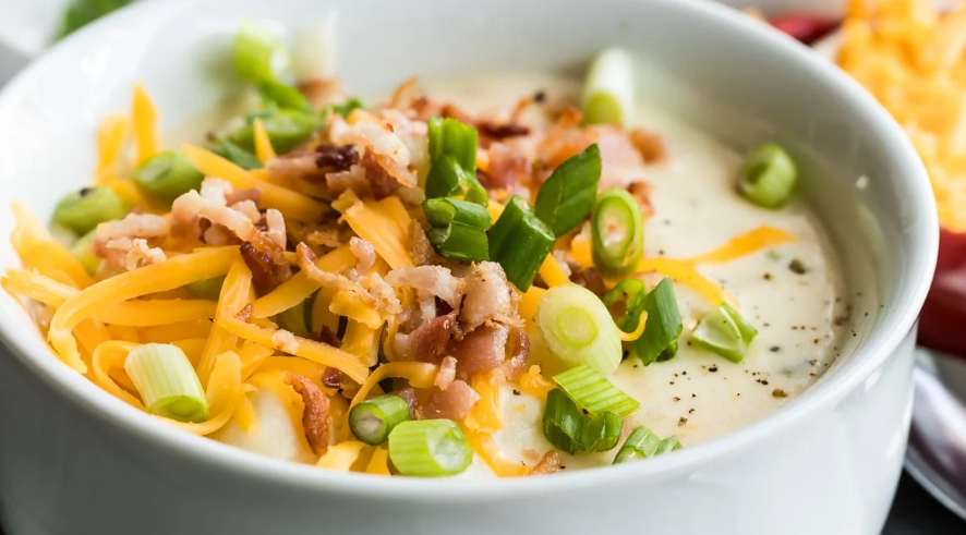 Loaded Baked Potato Soup Health Boosterss