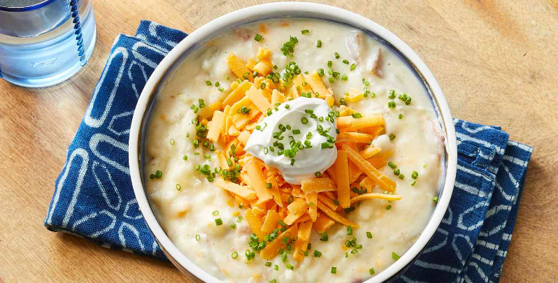 Loaded Baked Potato Soup Health Boosterss