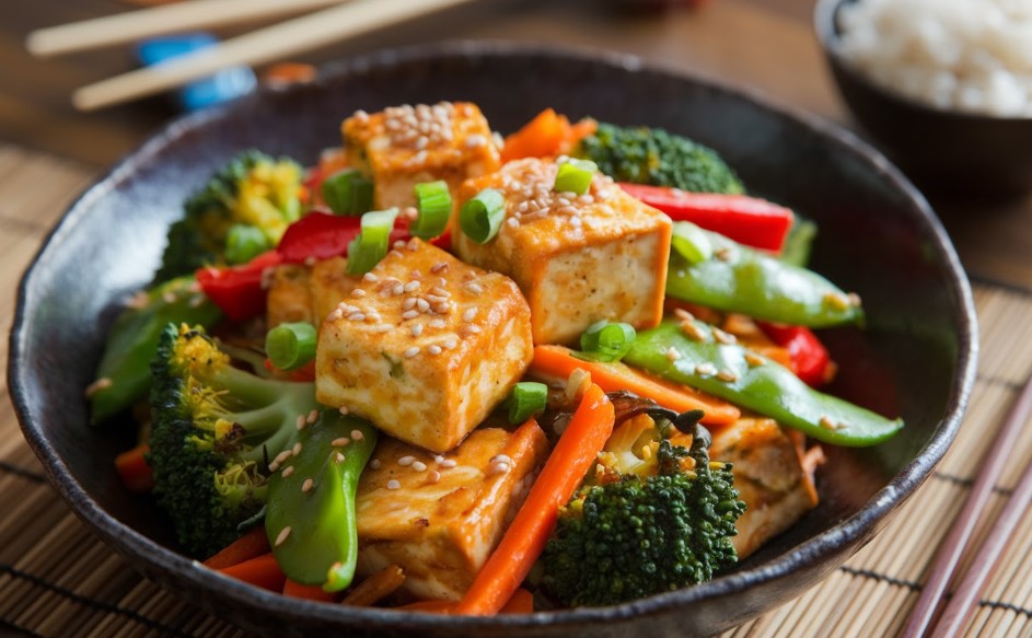 Savory Tofu and Vegetable Stir-Fry